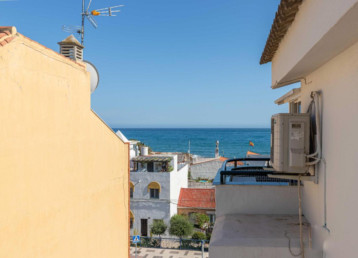 Apartamento En La Playa En Paseo Maritimo Málaga Exteriör bild